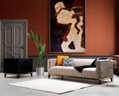 Arabic House Bank Bellino 3-Zits Beige Outlet