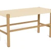 Giga Living Bankje Marijn Naturel 80cm - Discount