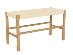 Giga Living Bankje Marijn Naturel 80cm - Discount
