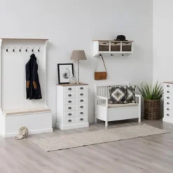 Giga Living Bankje Rikkert Beige Bergo 90cm - Hot