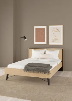Giga Living Bed Ry Jackson Hickory B 140x200cm - New