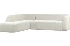 Woood BePureHome Hoekbank Sloping Links Pearl Melange Beige