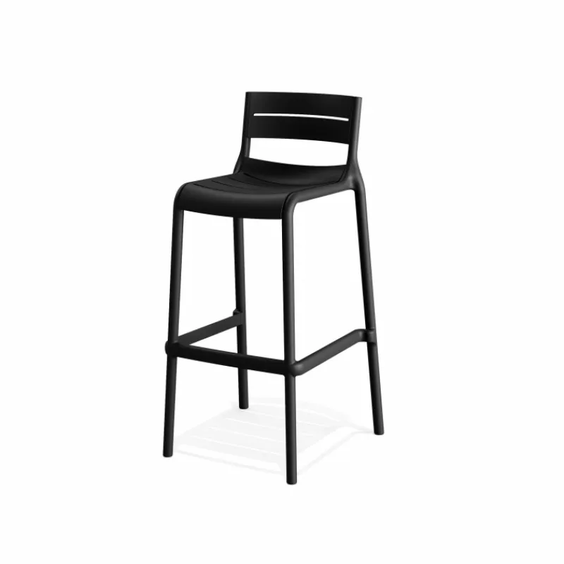 BEST Barkruk Calor Stapelbaar Zwart Discount