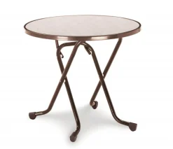 BEST Klaptafel Rond Ø80cm Dublin Bruin Sale