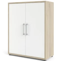 Giga Living Boekenkast Prima Dicht - Naturel/Wit Clearance