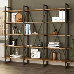 Arabic House Boekenkast Melun Melamine Atlantic Pine