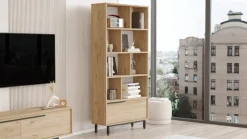 Arabic House Boekenkast Roard Naturel 175cm New
