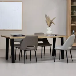 Giga Meubel Boomstamtafel Lars 240cm Acaciahout- Discount