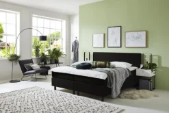 GM Boxspring Vienna Zwart 180x200cm - Giga Meubel Online
