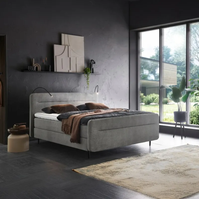 GM Boxspring Cyber Thyme Elektrisch 180x200cm - Giga Meubel Clearance