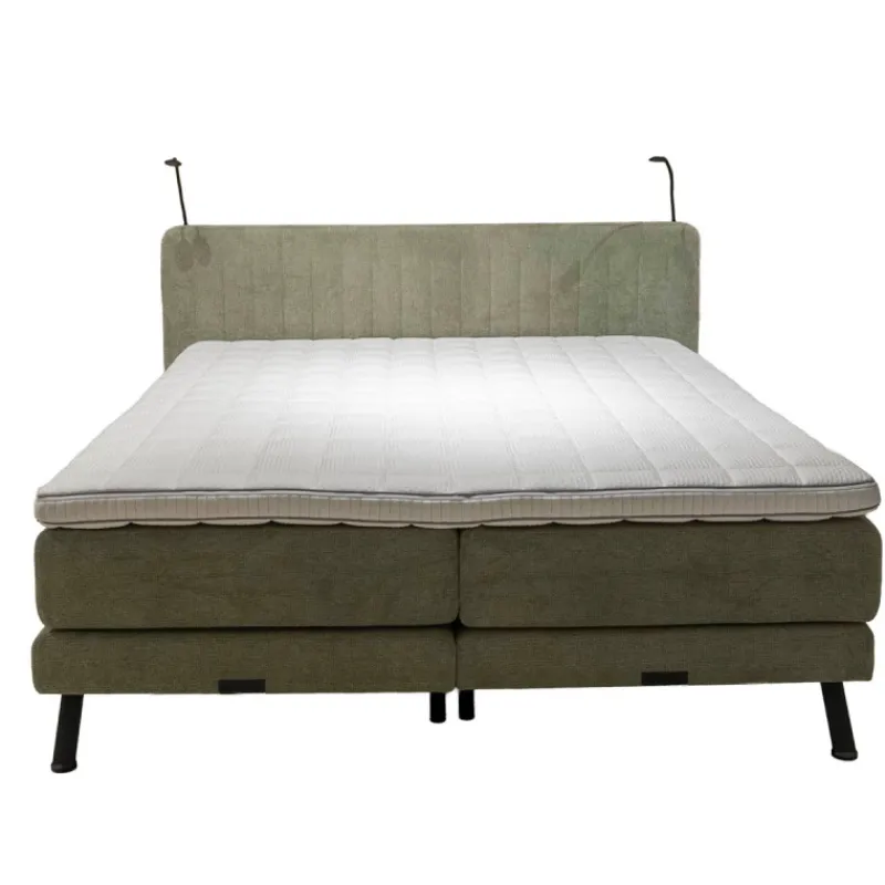 GM Boxspring Mito Groen 180x200cm - Giga Meubel Clearance