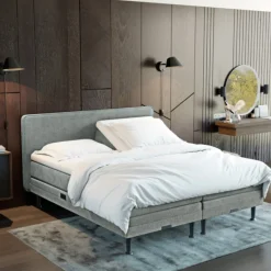 GM Boxspring Mito Slate Elektrisch 180x200cm - Giga Meubel
