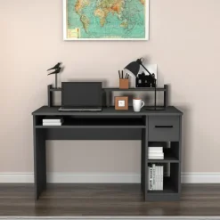 Arabic House Bureau Eslem 120cm Antraciet