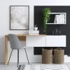 Arabic House Bureau Tiff Naturel/Wit met Wandschap