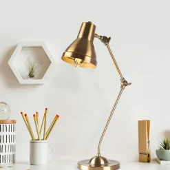 Arabic House Bureaulamp Mixed Metaal Goud New