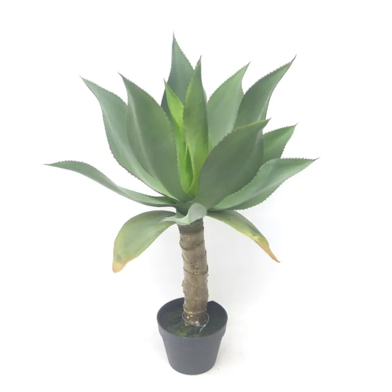 By-Boo Kunstplant Agave Op Rechte Stam Met Pot