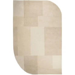 By-Boo Vloerkleed Contour 190x290cm Beige Hot