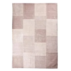 By-Boo Vloerkleed Patchwork Mono Pink 160x230