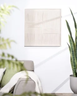 By-Boo Wanddecoratie Lino Groot