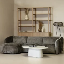 Giga Meubel Chaise Longue Bank Lille 3-zits Links -