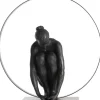 Coco Maison Beeld Circle Lady 54cm Zwart Hot