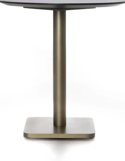 Coco Maison Bistrotafel Brest Marmer /Goud Ø80cm