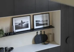 Coco Maison Schilderij Chill Waves Set van 2 60x80cm Zwart