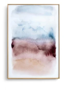 Coco Maison Fotoschilderij Watercolor 100x70cm