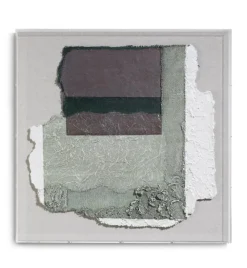 Coco Maison Wandobject Abstract Parchment B 50x50cm
