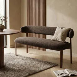 DÉJA Living DÉJA Eetkamerbank Alamo /Walnoot 180cm