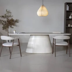 DÉJA Living DÉJA Eettafel Falun Beige Deens Ovaal 300cm