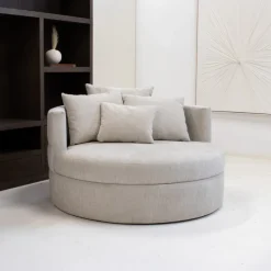 DÉJA Living DÉJA Loveseat Miles Rond Zand New