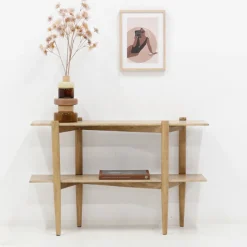 DÉJA Living DÉJA Sidetable Aline Travertin Naturel Sale