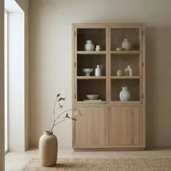DÉJA Living DÉJA Vitrinekast Cuenca Eiken Naturel