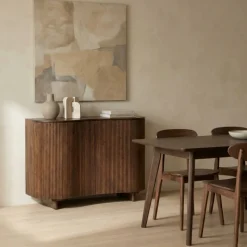 DÉJA Living DÉJA Dressoir Ubeda Walnoot Organisch 110cm Best