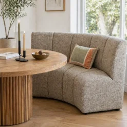 DÉJA Living DÉJA Eetkamerbank Filo Rond Bruin Discount