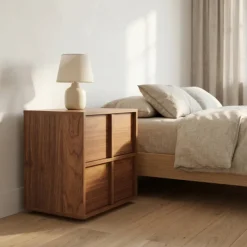 DÉJA Living DÉJA Nachtkastje Nola Walnoot