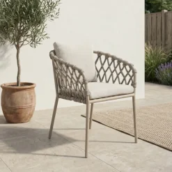 DÉJA Living DÉJA Tuinstoel Itani Beige/Taupe Online