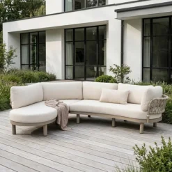 DÉJA Living DÉJA 3-zits Loungeset Ambra Beige/Taupe