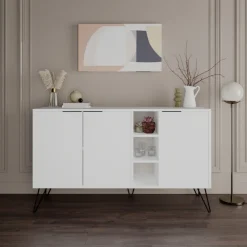 Arabic House Dressoir Clara Melamine 142cm Wit Discount