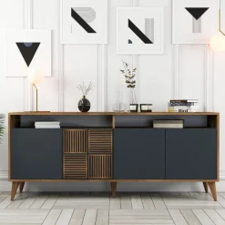 Arabic House Dressoir Milan Melamine Walnoot 180cm