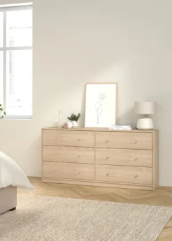 Giga Living Dubbele Ladekast May Jackson Hickory -