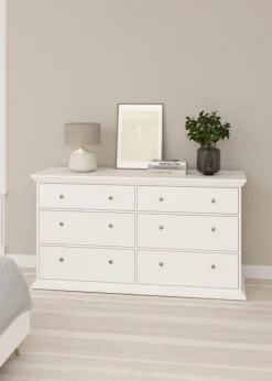 Giga Living Dubbele Ladekast North - Wit Outlet