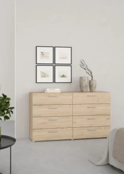 Giga Living Dubbele Ladekast Pepe Jackson Hickory - Discount