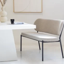 Giga Meubel Eetkamerbank Maddie 160cm - Taupe Sale