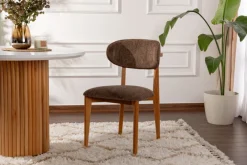 Arabic House Eetkamerstoel Lionte /Dark Oak Set van 2