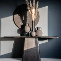 Eleonora Sidetable Aron 180x40 Zwart