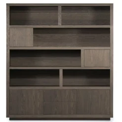 Eleonora Wandkast Helsinki 200x220cm Bruin Best