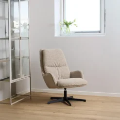 Giga Living Fauteuil Borson Beige Monza -