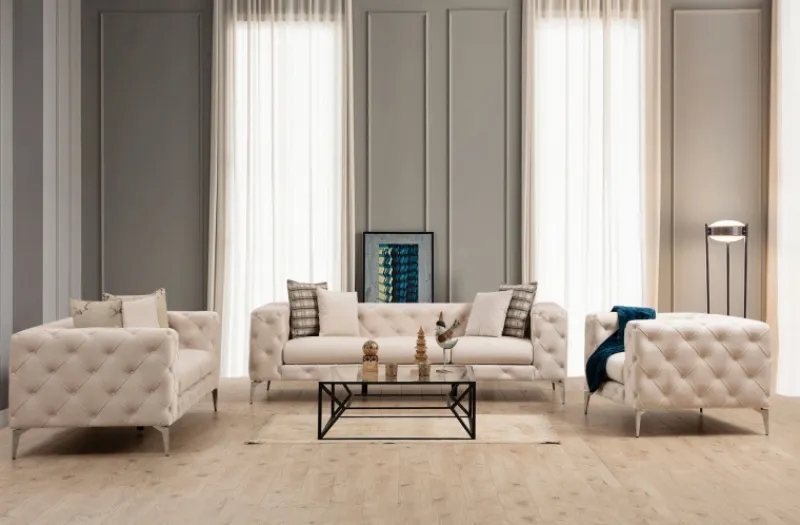 Arabic House Fauteuil Como Ecru